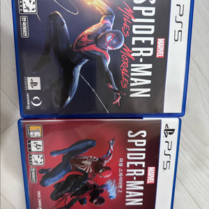 ps5 스파이더맨 1,2 일괄