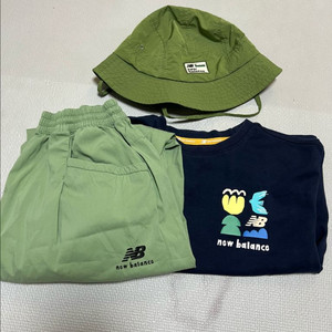 뉴발란스 상하복 모자 풀셋 120