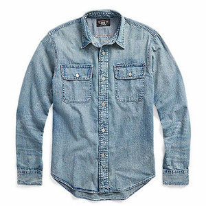 RRL 더블알엘 데님 워크셔츠