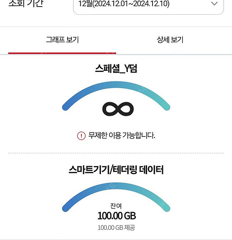 kt 데이터 2기가 팔아요--0