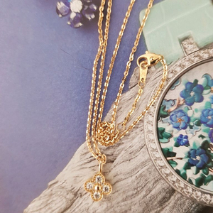 18k 데일리 목걸이( 짧은 목걸이) 이미지