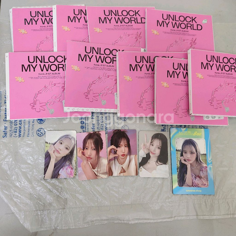 무배프로미스나인 송하영미나우스웨디디엠포카컴팩트앨범세트--0