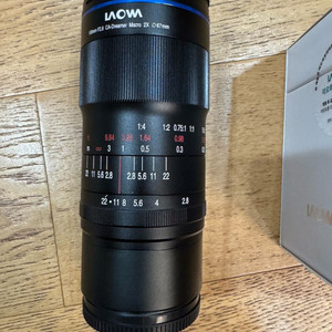 라오와 100mm F2.8 Macro 2X L마운트