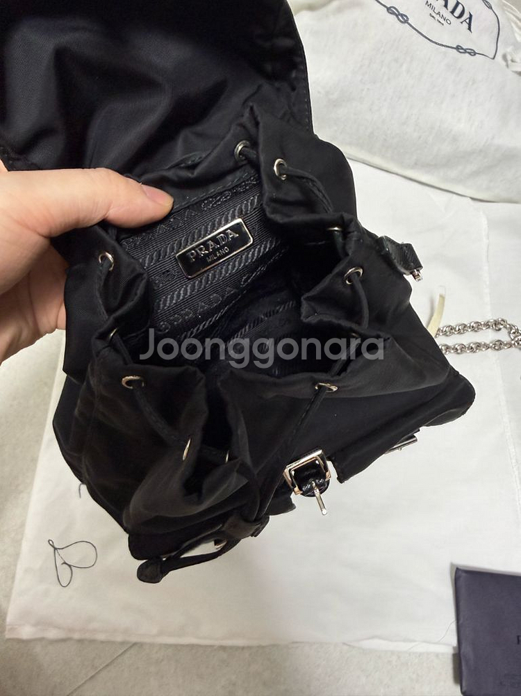 프라다 리나일론 백팩 미니--2
