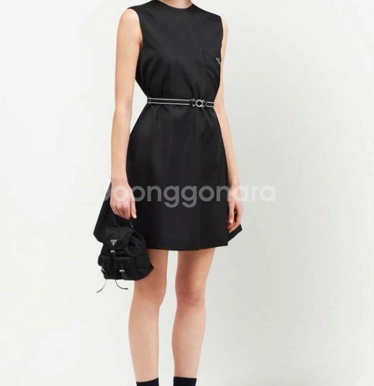 프라다 리나일론 백팩 미니--6