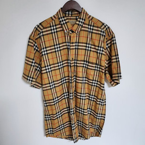 XL 버버리 체크 반팔 셔츠 8002927