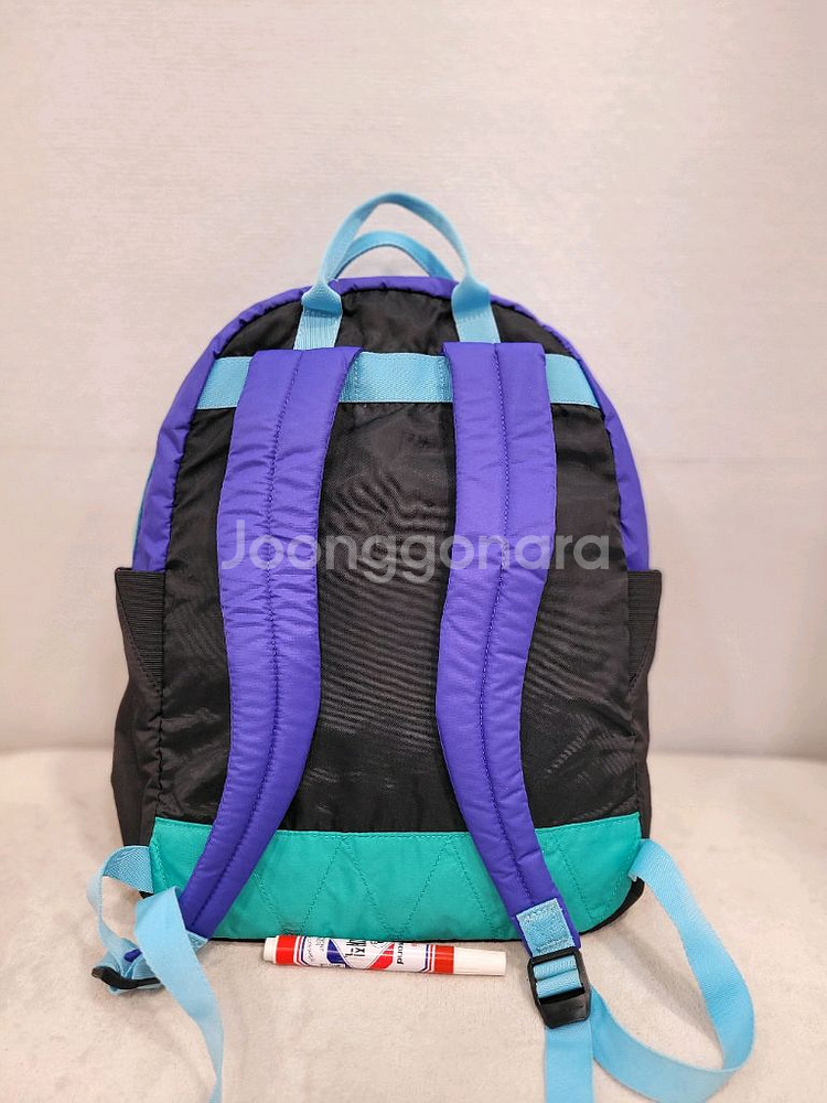 언더아머 남여공용 백팩 책가방 보라색/검정색--1