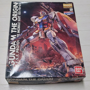 [반다이 건담] MG 퍼스트 디오리진 미조립 판매