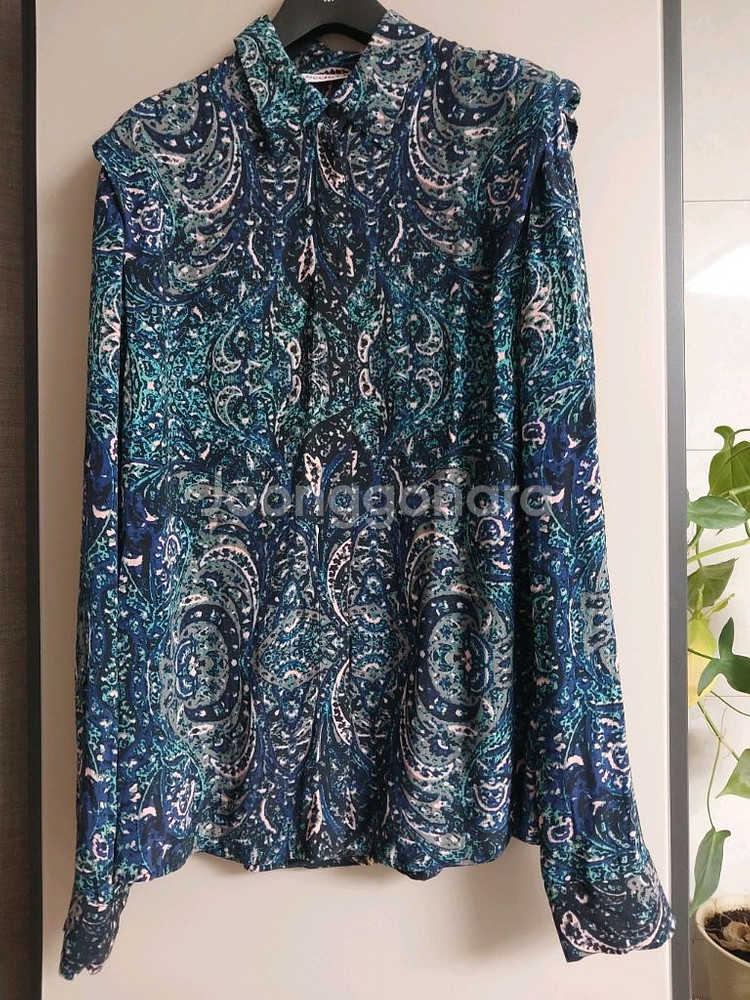 씨 바이끌로에 패턴 블라우스--0