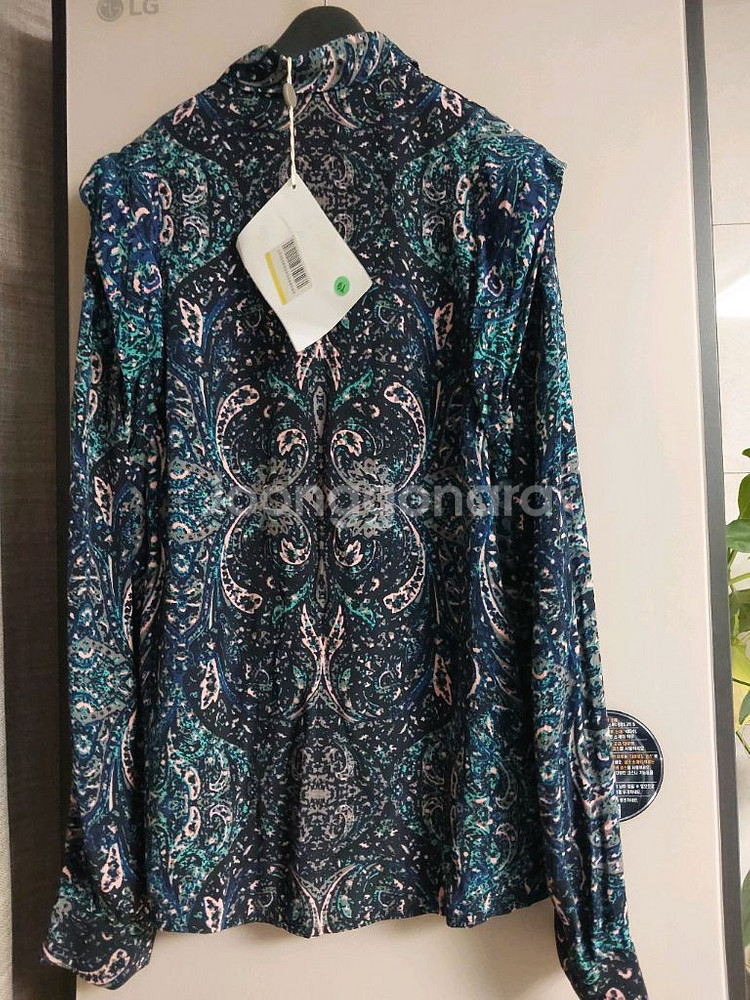 씨 바이끌로에 패턴 블라우스--3