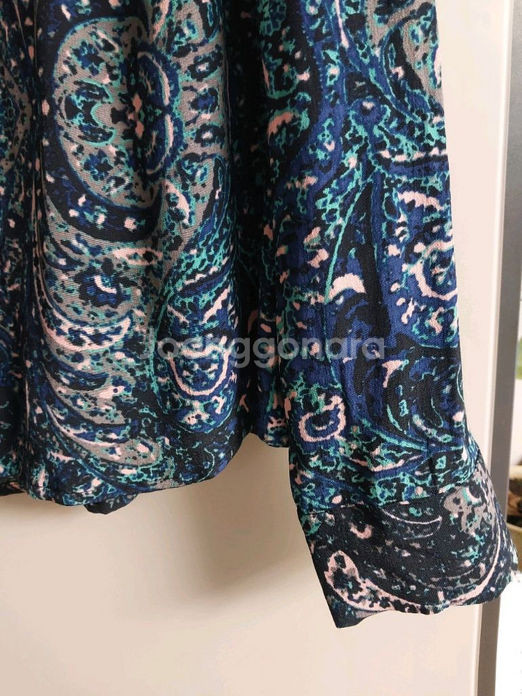 씨 바이끌로에 패턴 블라우스--4