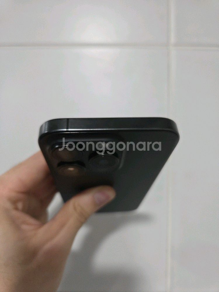 아이폰15프로 256gb 블랙티타늄 풀박75만--1
