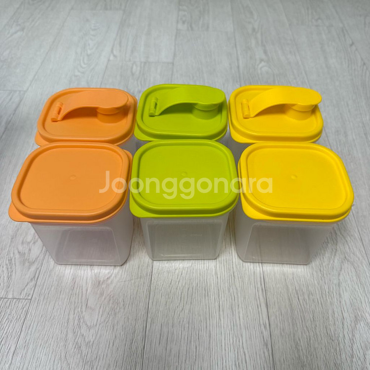 쿠비녹스 멀티캡 밀폐용기 6P--0