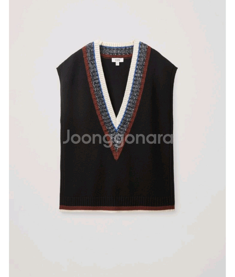 코스 cos 스트라이프 니티드 베스트--0