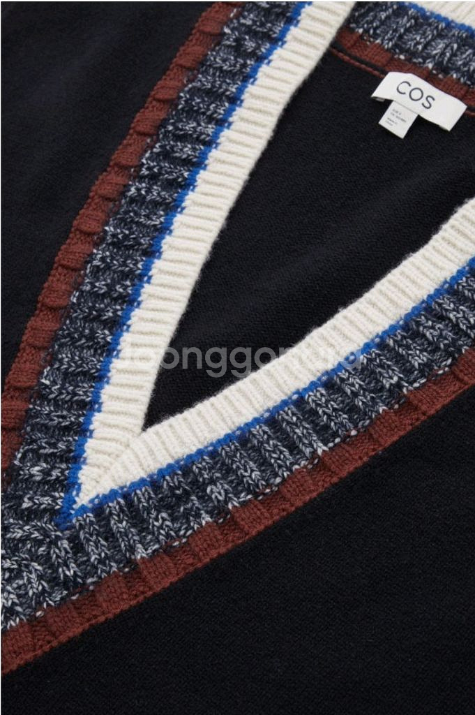 코스 cos 스트라이프 니티드 베스트--4