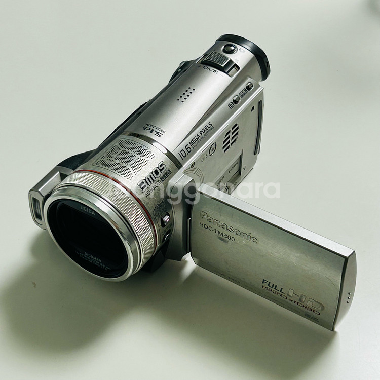 박스품) 파나소닉 HDC-TM300 빈티지 캠코더 실버--0