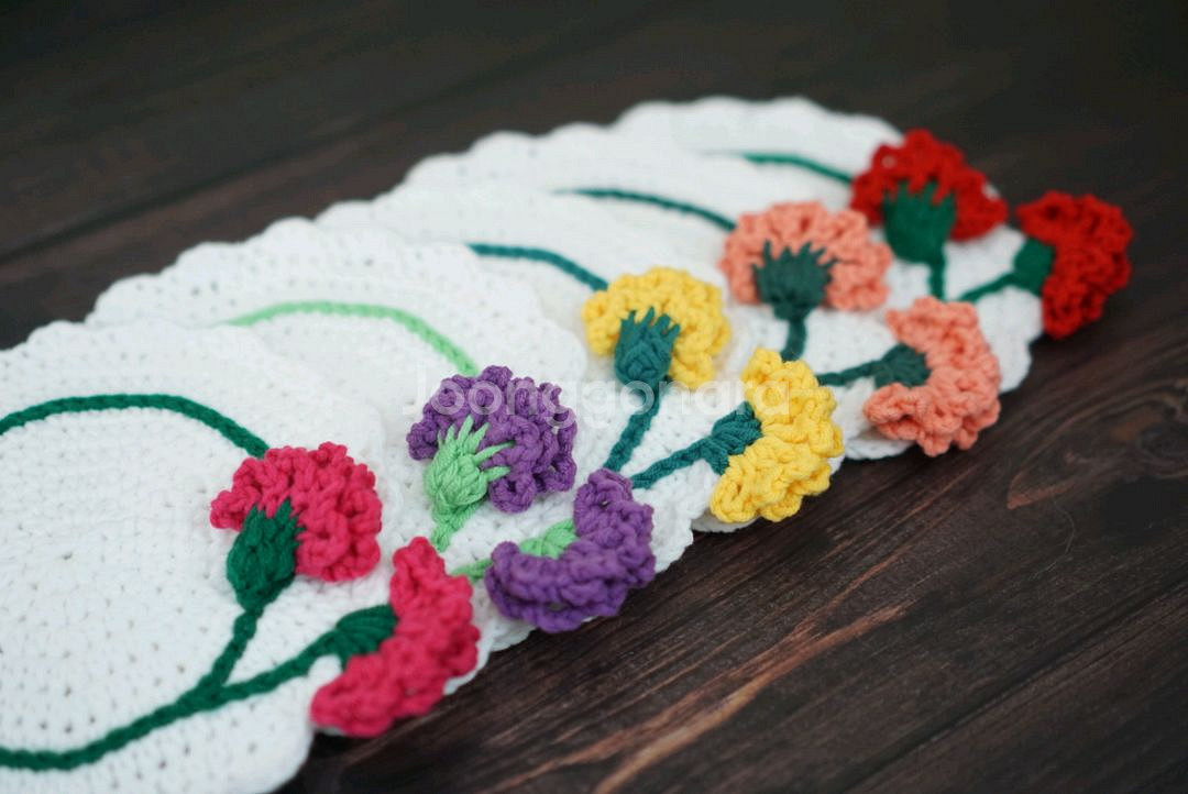 입체 카네이션 티코스터 (계좌거래)--0