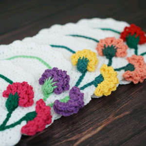 입체 카네이션 티코스터 (계좌거래)