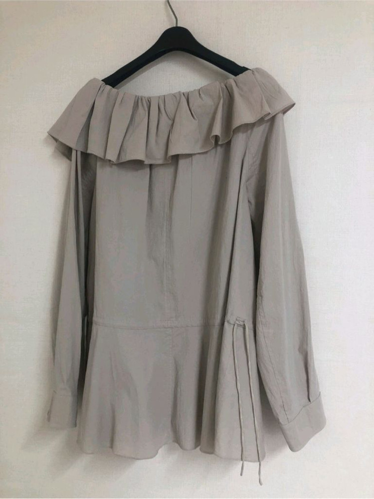 시스템 프릴 블라우스 GY--4