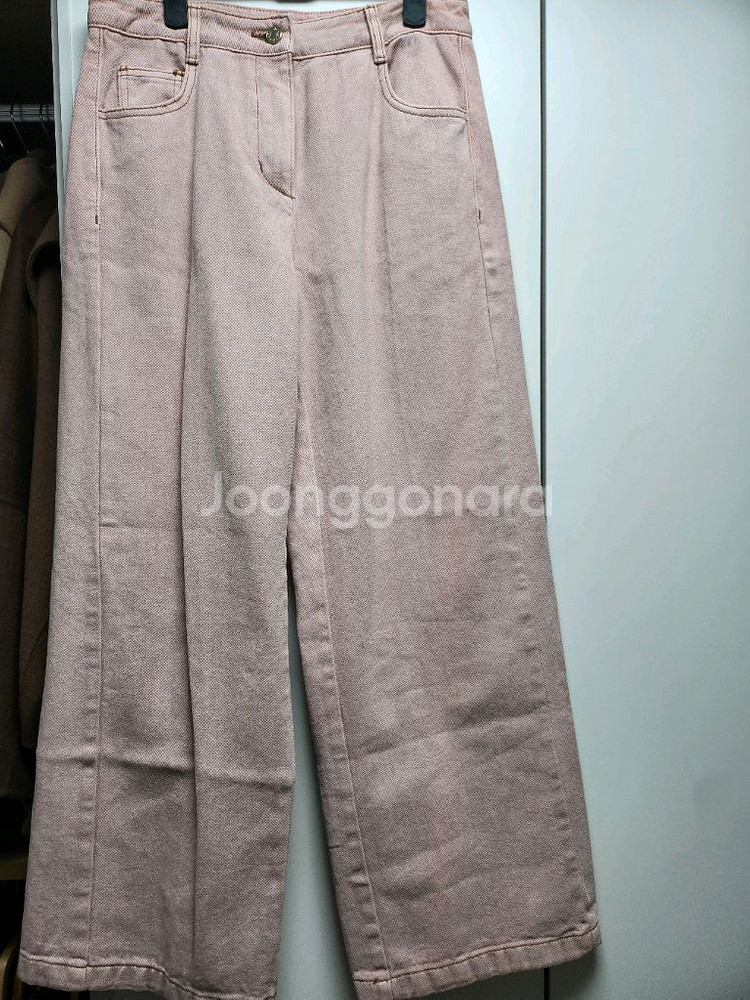 더캐시미어 핑크데님 새거--1