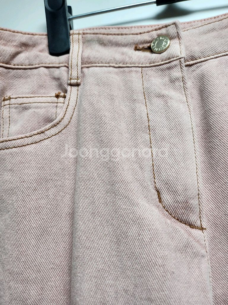 더캐시미어 핑크데님 새거--2