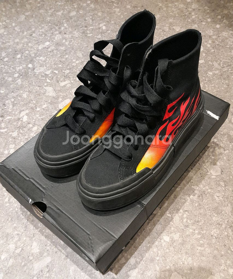 컨버스 척테일러 올스타 플레임 블랙 (275)--0