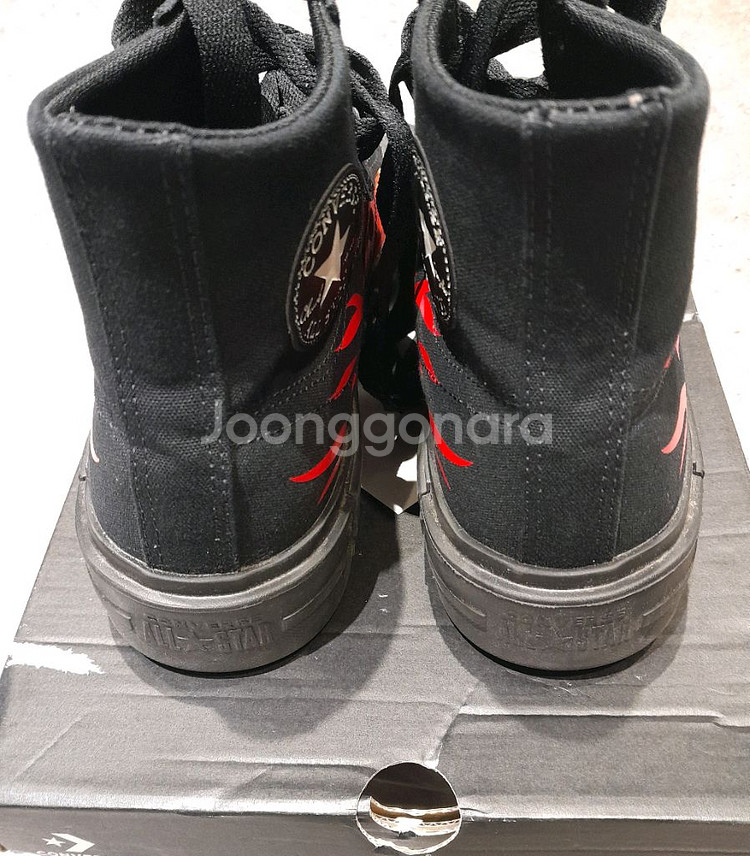 컨버스 척테일러 올스타 플레임 블랙 (275)--2