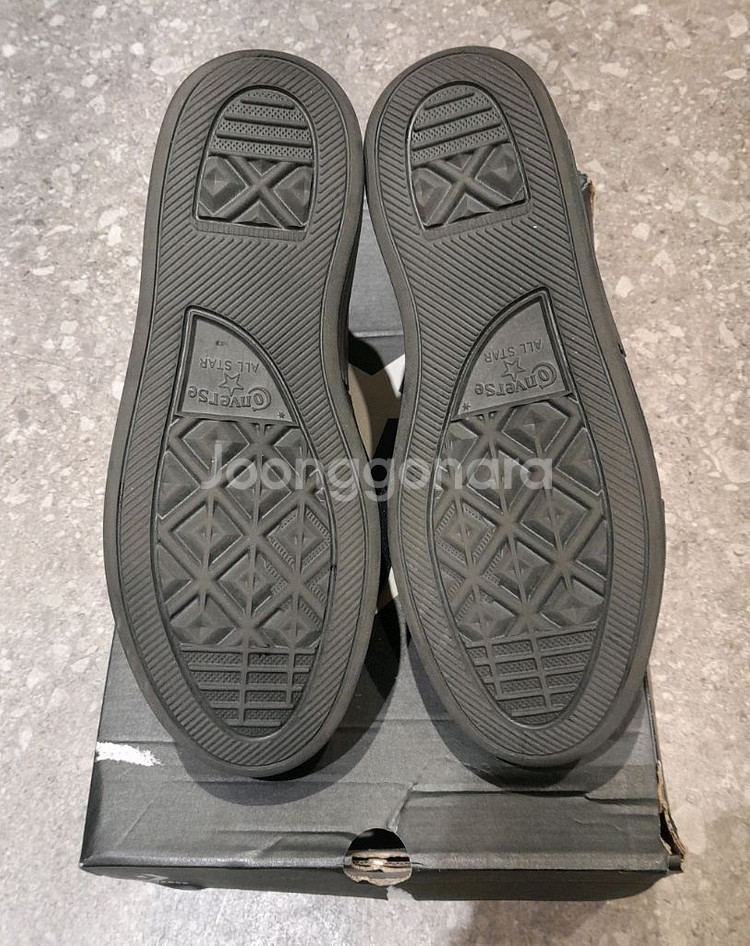 컨버스 척테일러 올스타 플레임 블랙 (275)--6