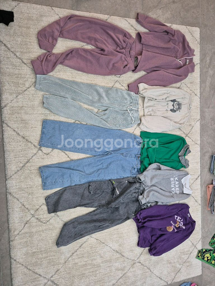 여아옷 일괄 130-140. 3-4학년 박스옷--0