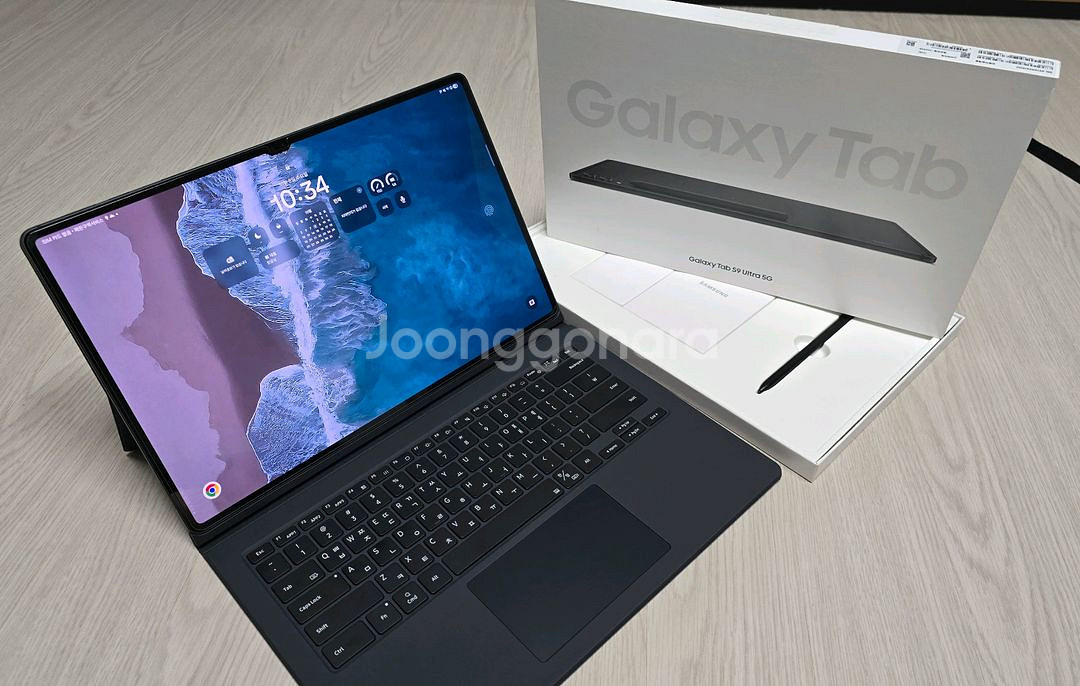 갤럭시탭 S9 울트라 5G 1TB + 키보드북커버--0