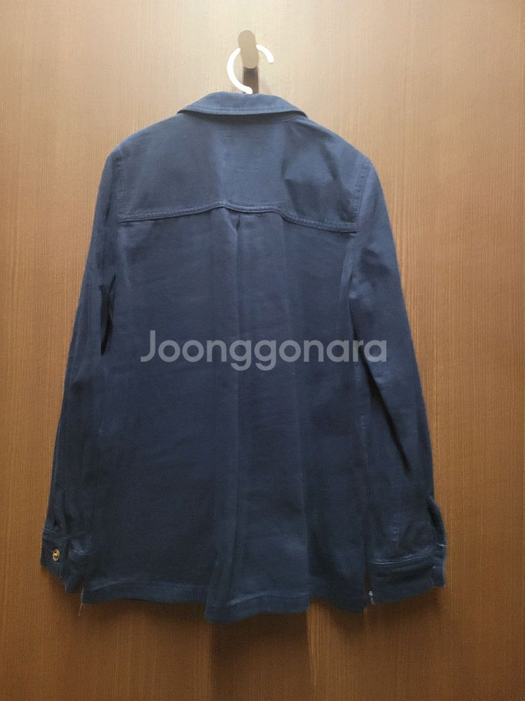 자라 데님 셔츠 자켓 남성 M--4