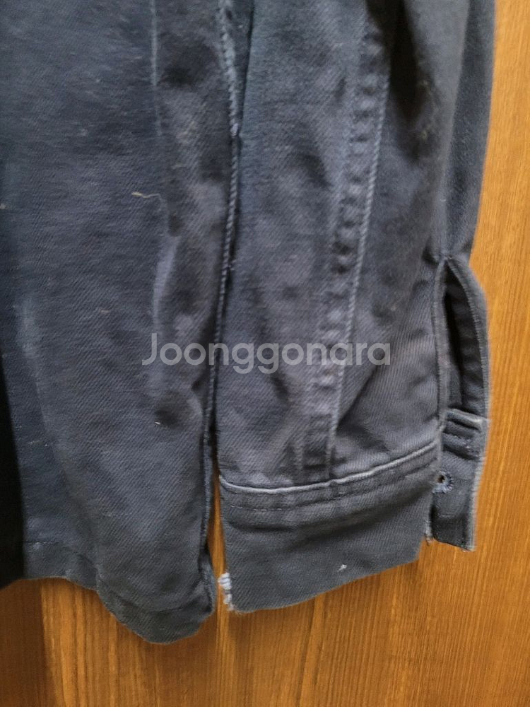 자라 데님 셔츠 자켓 남성 M--5