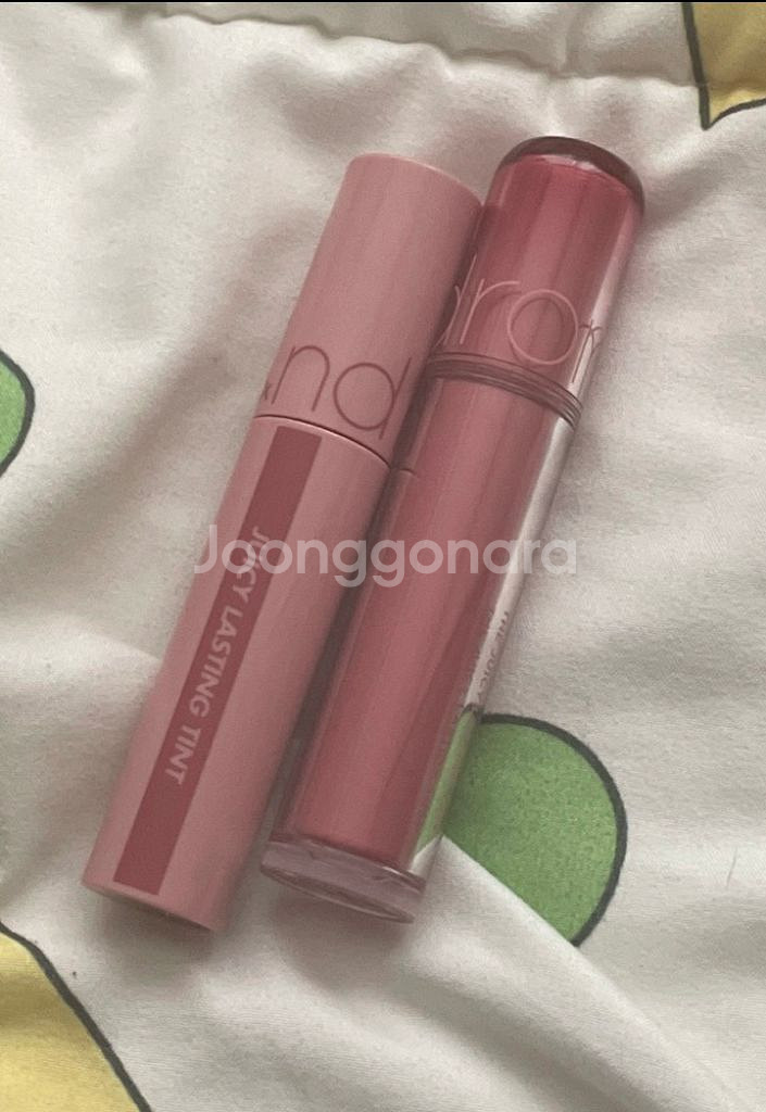 롬앤 쥬시래스팅 틴트 아몬드로즈, 베어그래이프--0