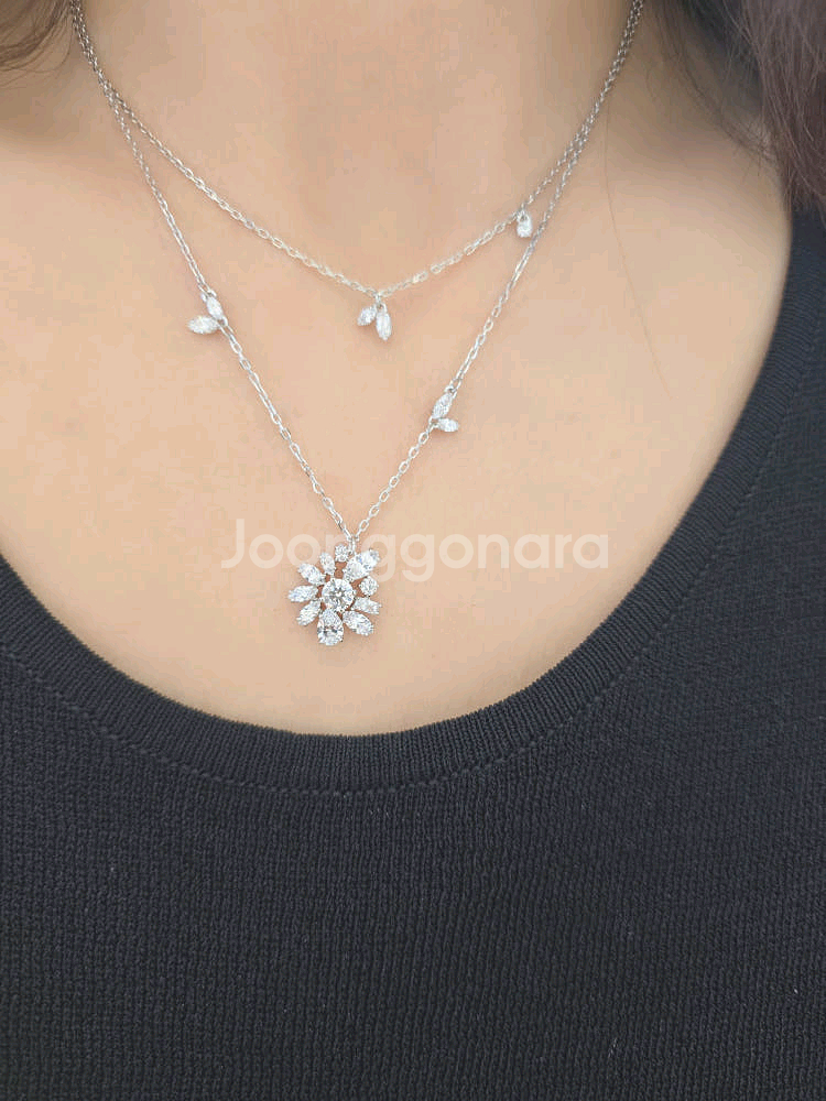 ( 새상품) 스와로브스키 목걸이--5