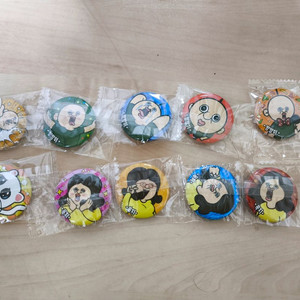 빵빵이 핀배지 10종 이미지