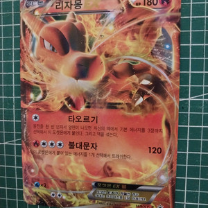 포켓몬카드 리자몽 EX XY 프로모