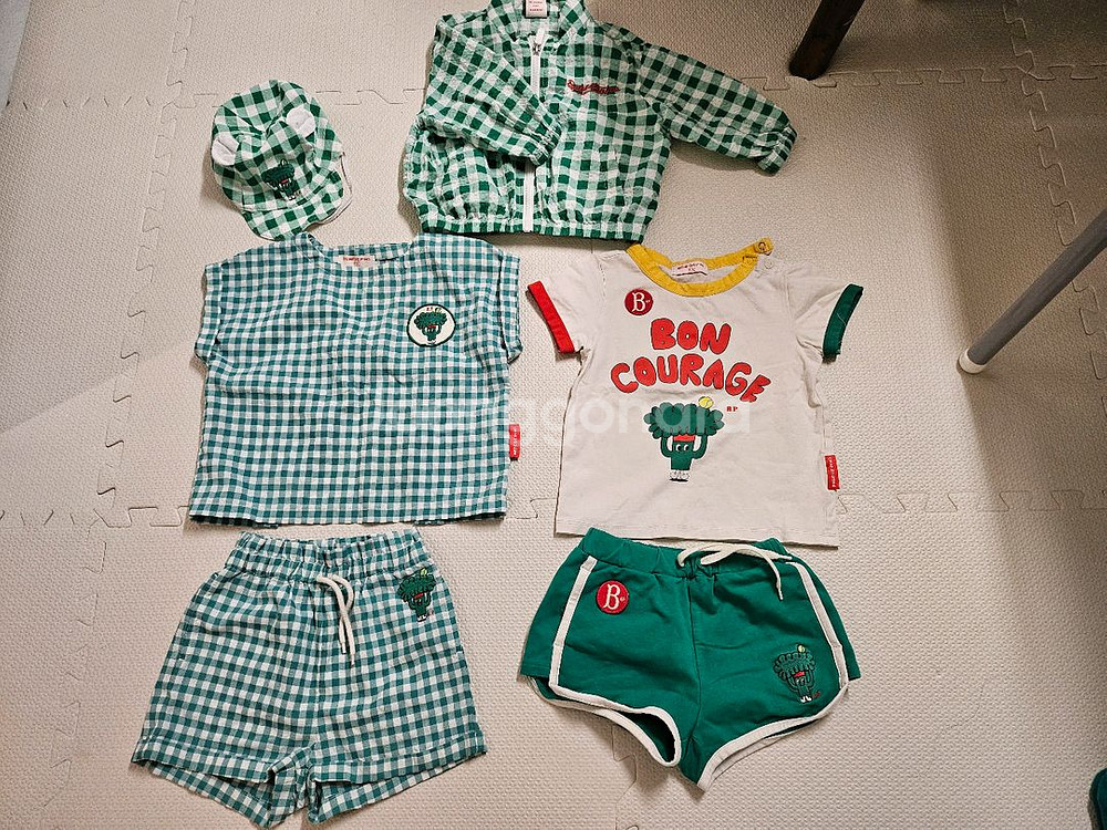 베베드피노 브로콜리 상하복--0