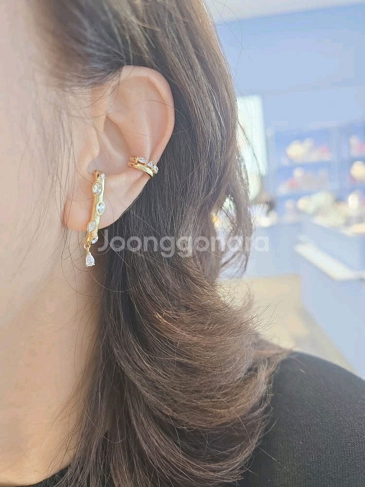 ( 새상품) 스와로브스키 귀걸이--6