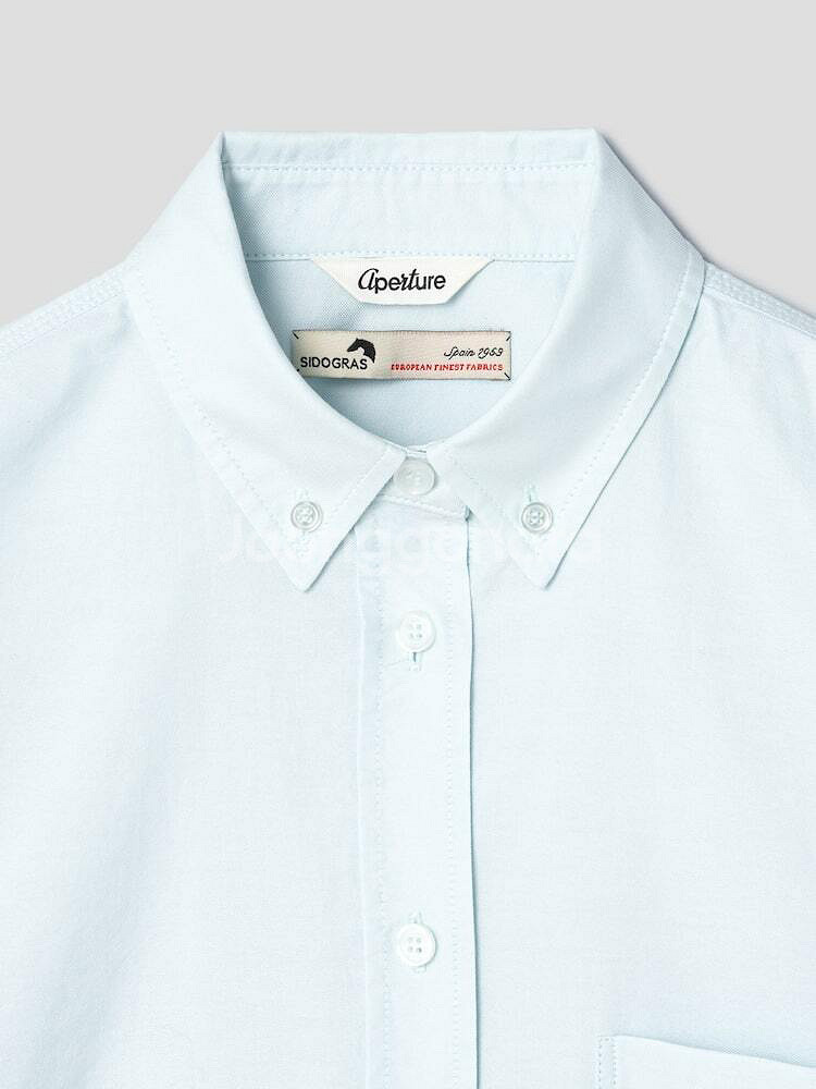 디애퍼쳐 Lenola shirt 애플그린컬러--4