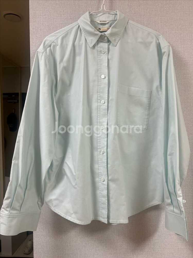 디애퍼쳐 Lenola shirt 애플그린컬러--7