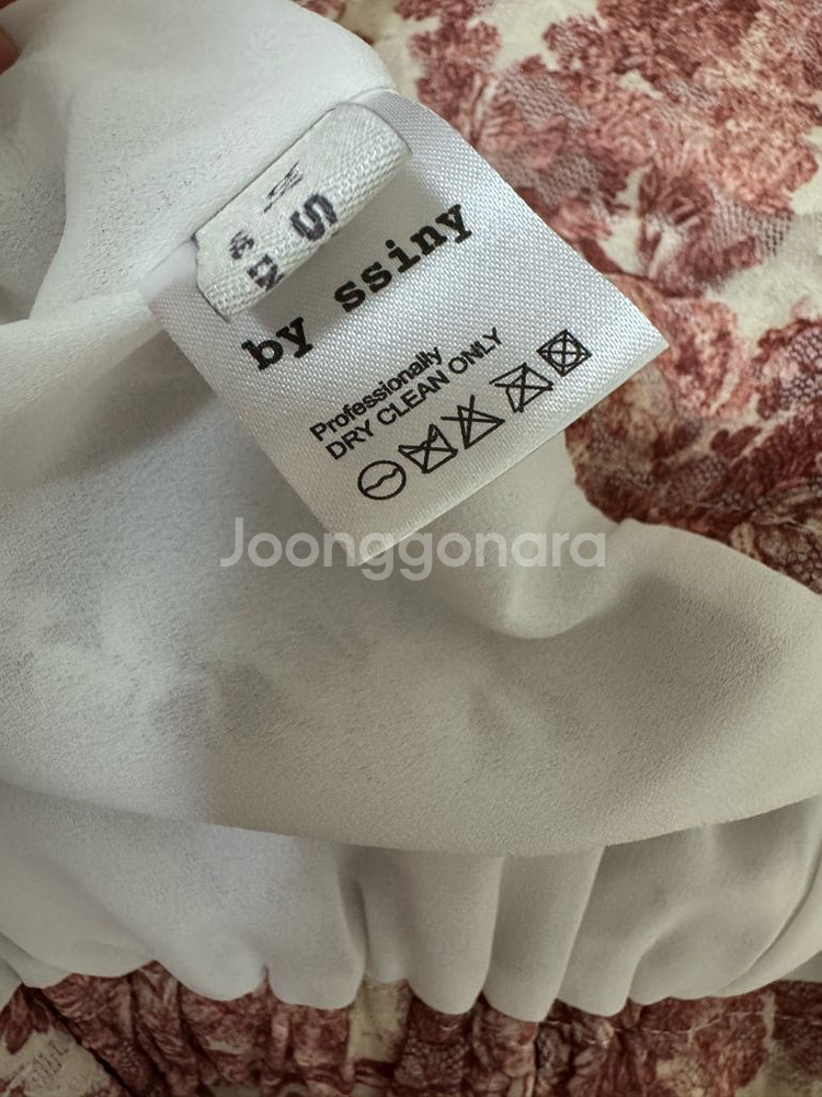 바이씨니 수묵투 수묵화 스커트(키작녀/레드)--9