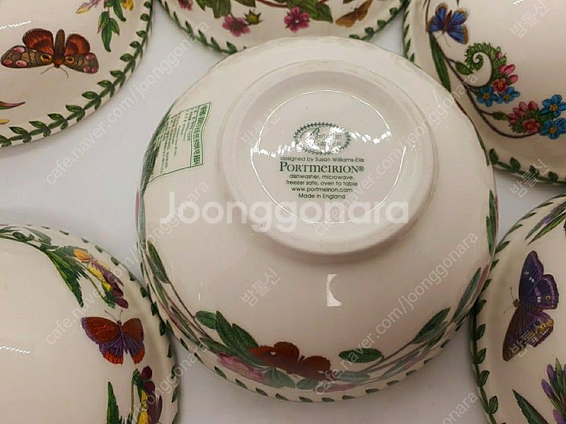 영국포트메리온 구형 국그릇6개 일괄(백화점정품 새상품--5