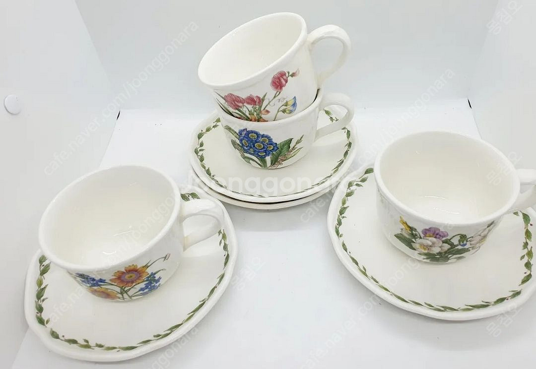 노리다케 오차드가든 찻잔 대형 1셋트값--1