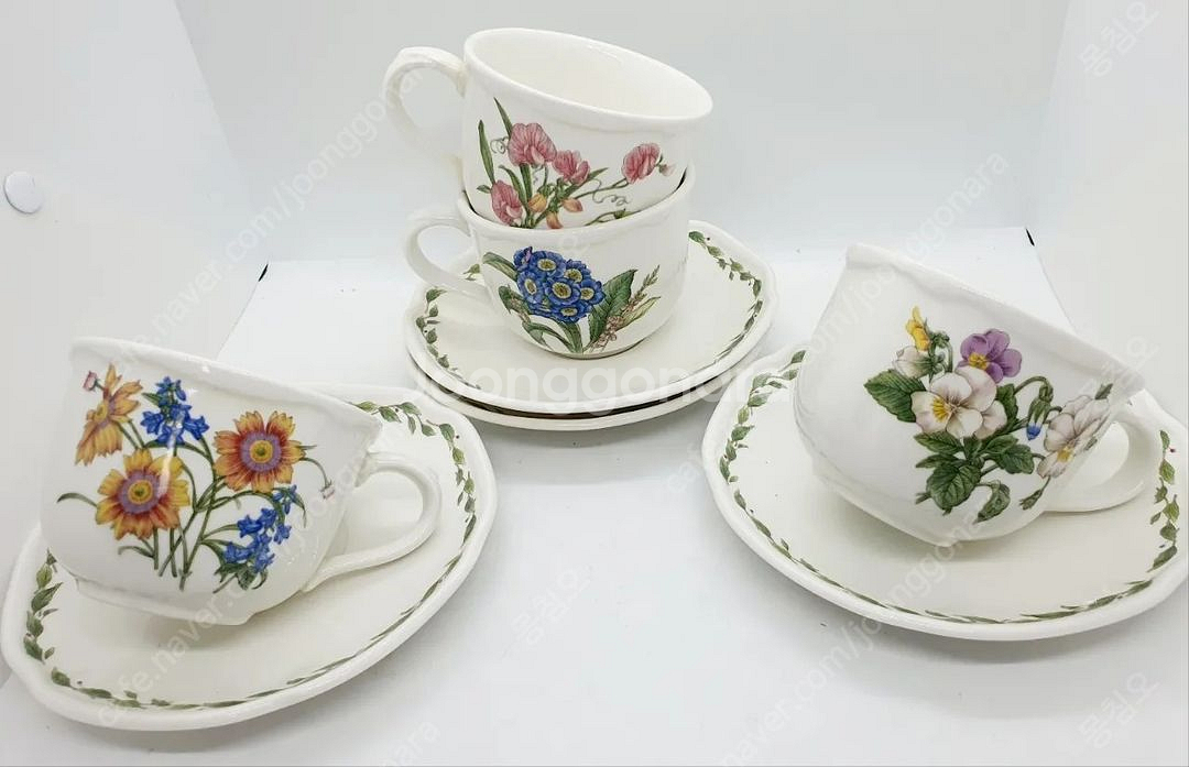 노리다케 오차드가든 찻잔 대형 1셋트값--3