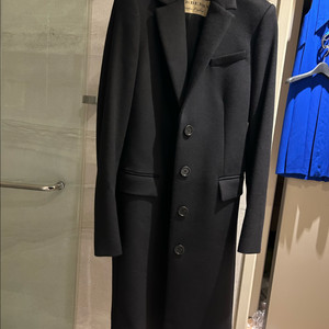 정품 버버리 SIDLESHAM 울 캐시미어코트 UK8