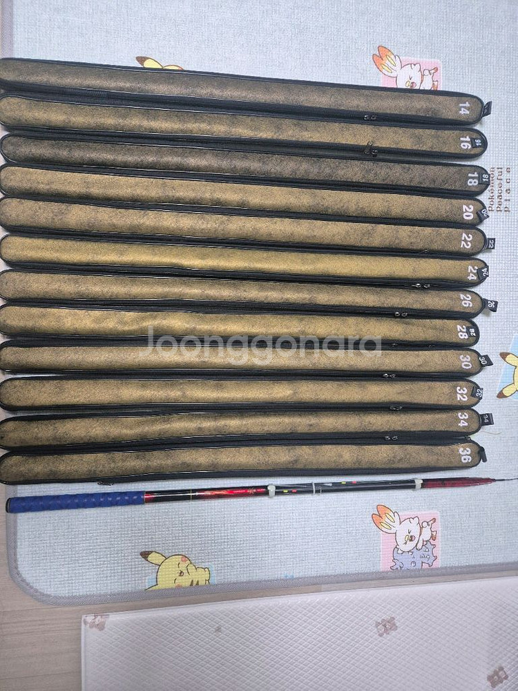 강원산업 록시 민물낚시대 12대 팝니다(새상품)--1
