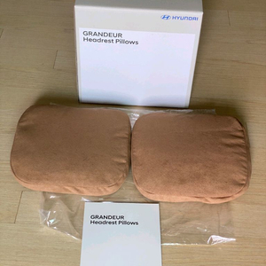 G80,G70 호환 정품 더 뉴 그랜저 후석 목베개