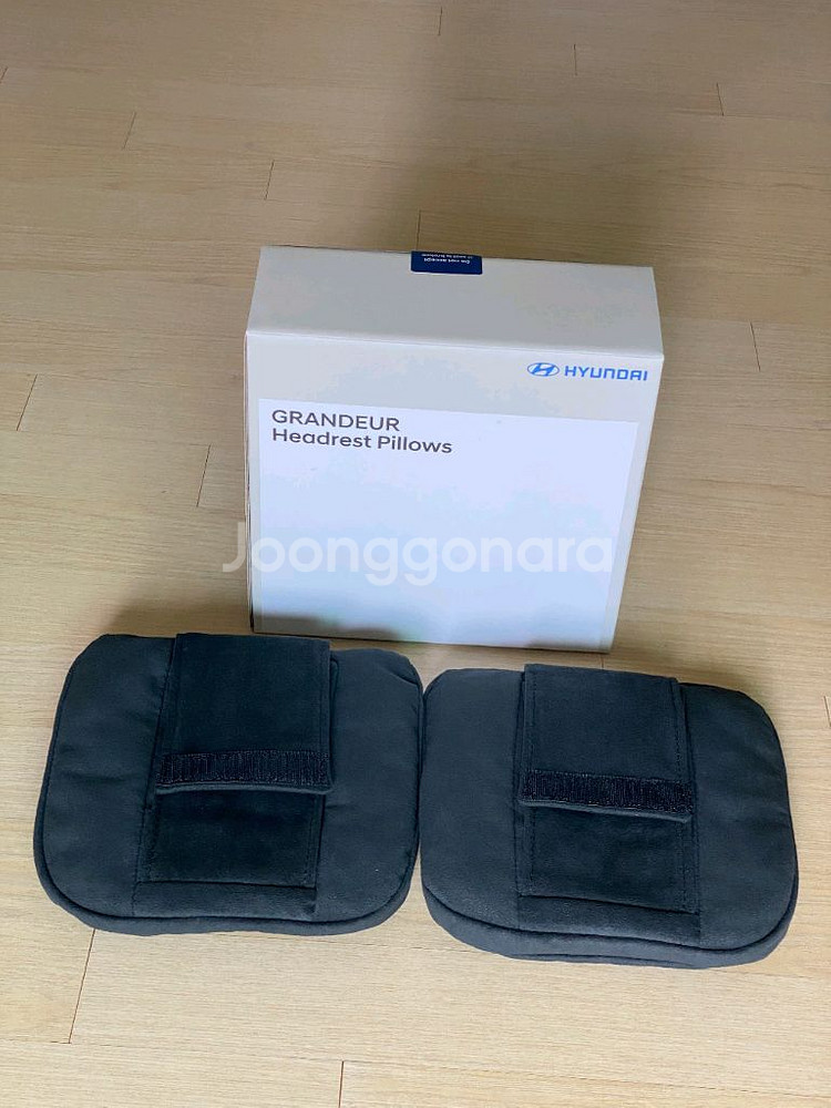 G80,G70 호환 정품 더 뉴 그랜저 후석 목베개--3