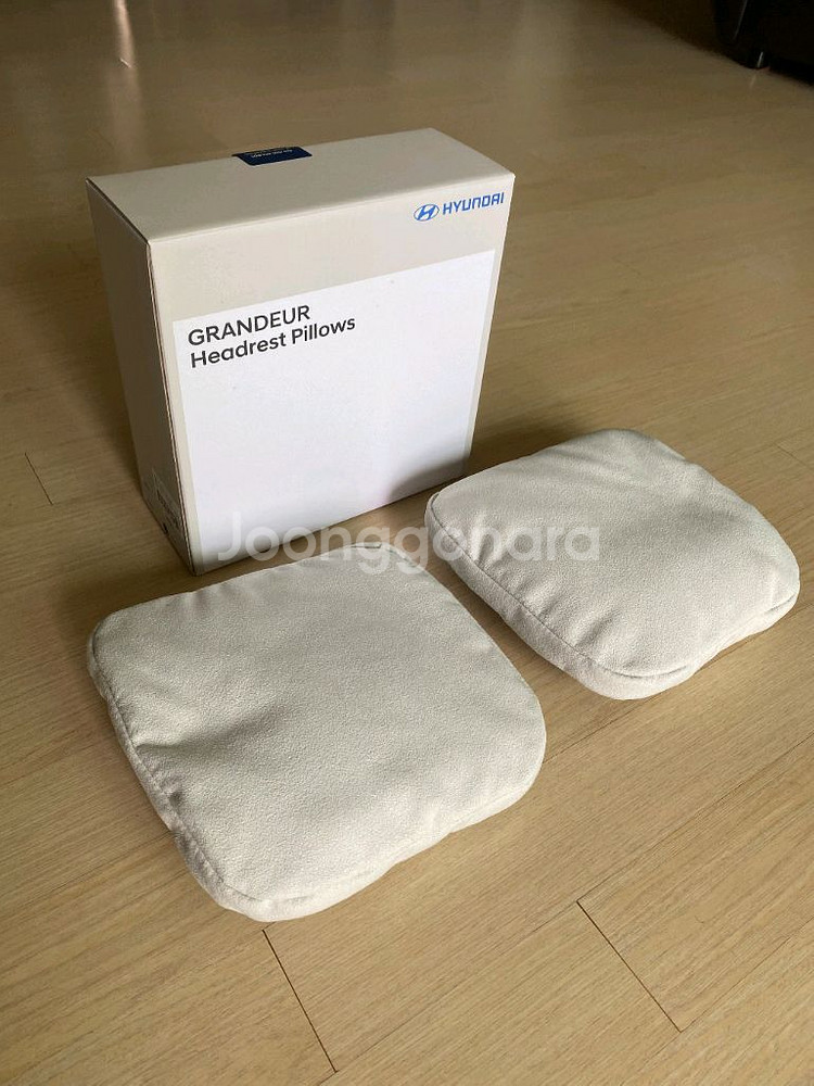G80,G70 호환 정품 더 뉴 그랜저 후석 목베개--6