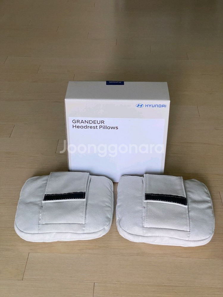 G80,G70 호환 정품 더 뉴 그랜저 후석 목베개--7